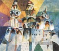 Glocken ivan die große Glocke 1915 Aristarkh Vasilevich Lentulov kubismus abstrakt